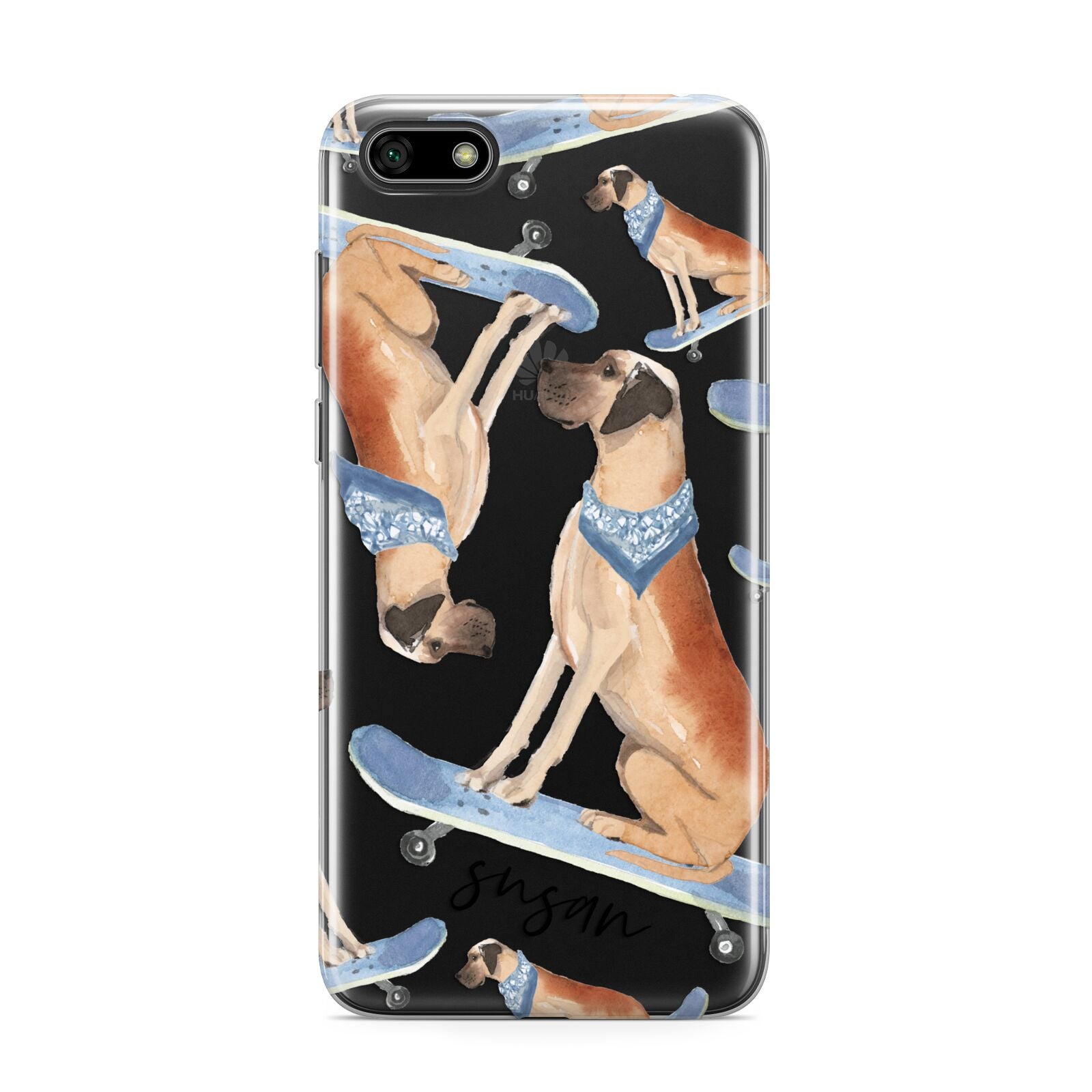 Personalised Great Dane Huawei Y5 Prime 2018 Phone Case