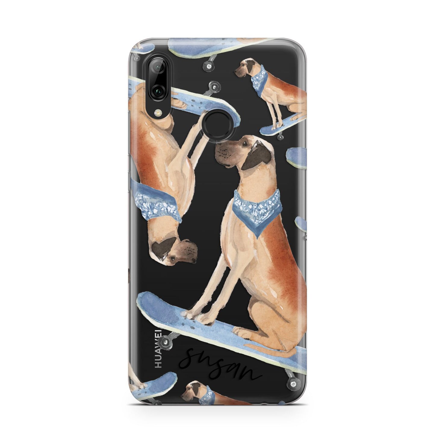 Personalised Great Dane Huawei Y7 2019