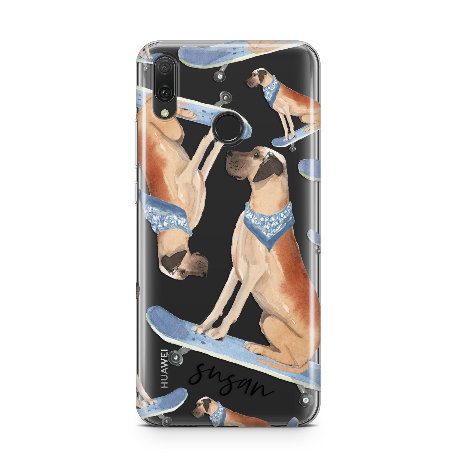 Personalised Great Dane Huawei Y9 2019