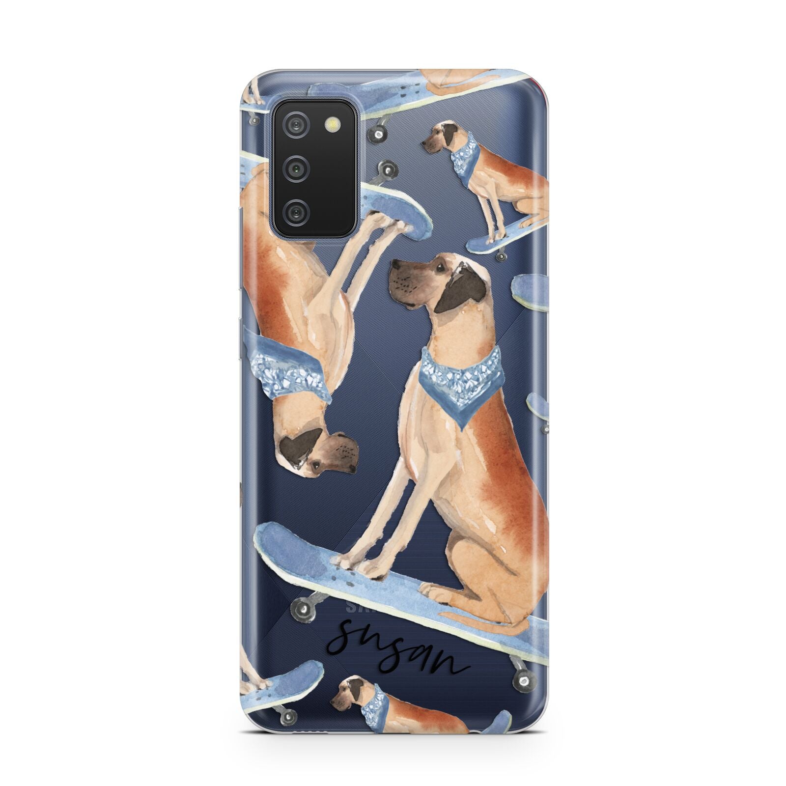 Personalised Great Dane Samsung A02s Case