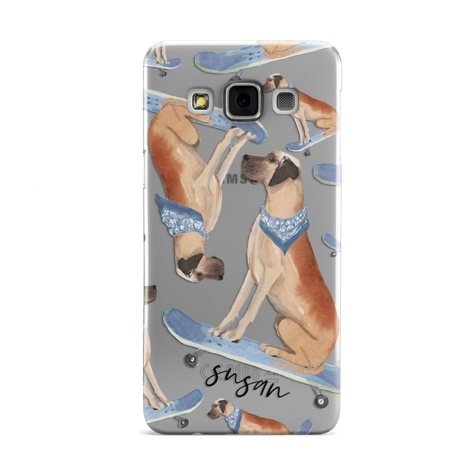 Personalised Great Dane Samsung Galaxy A3 Case