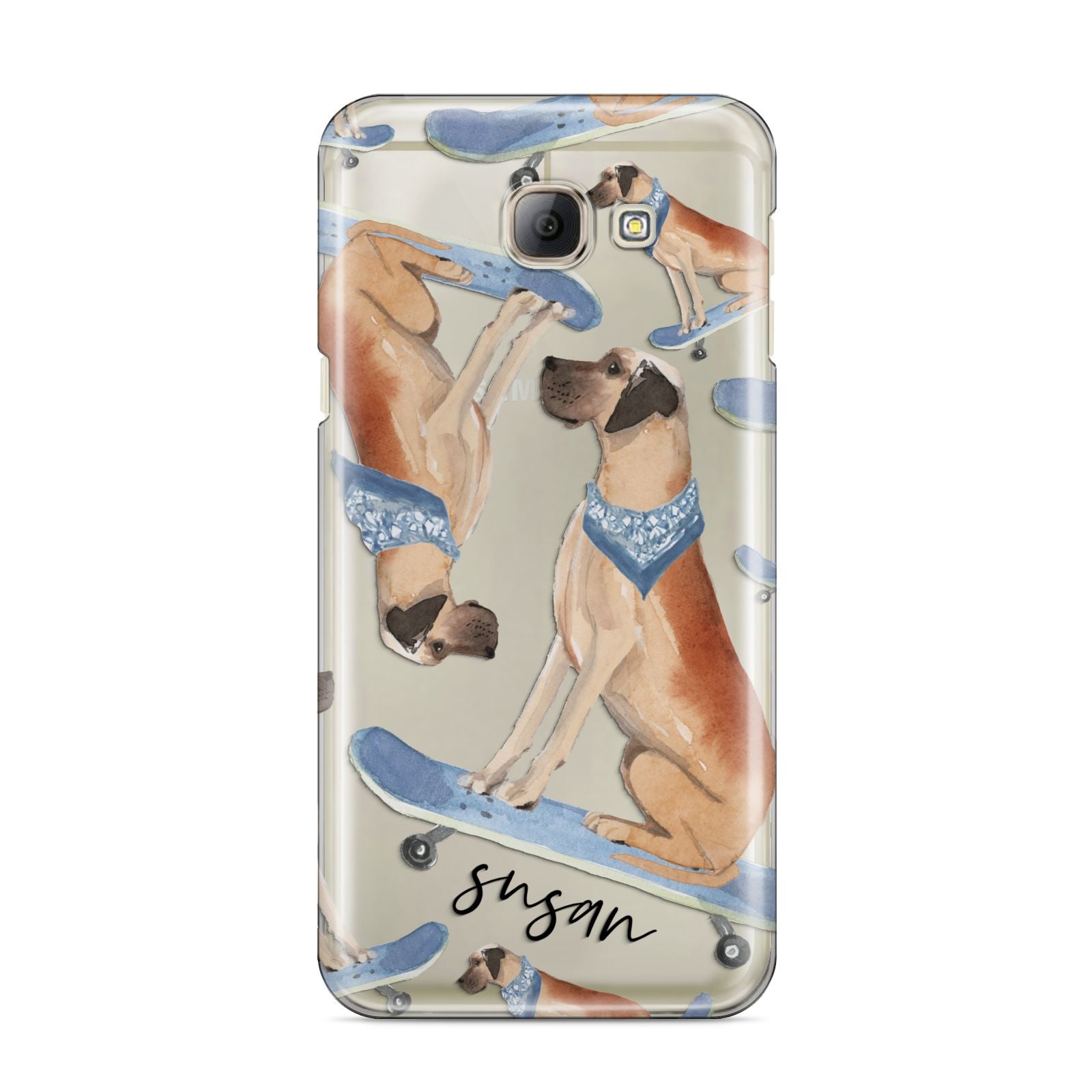 Personalised Great Dane Samsung Galaxy A8 2016 Case