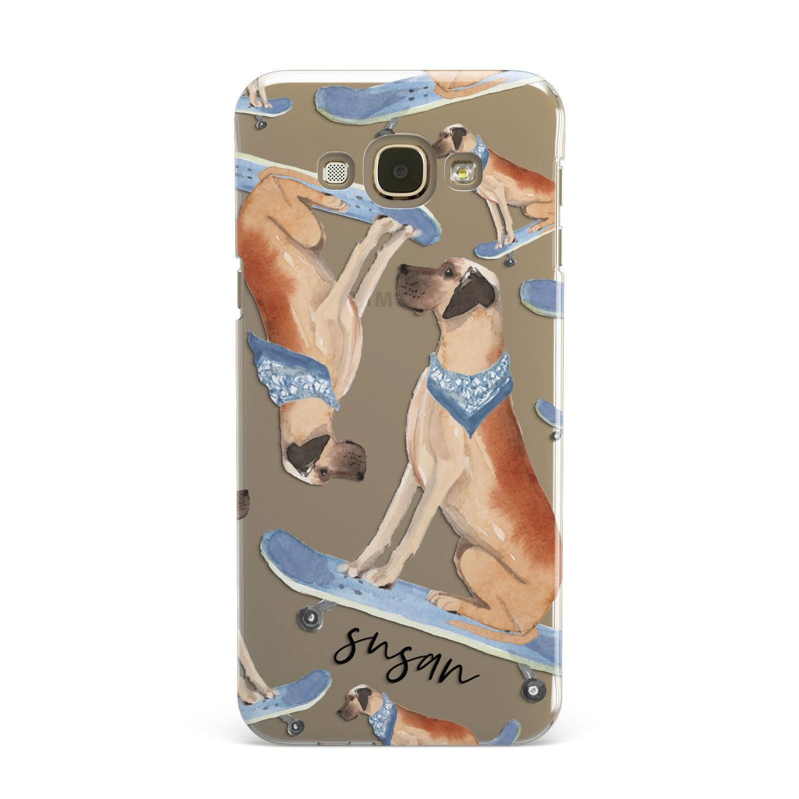 Personalised Great Dane Samsung Galaxy A8 Case