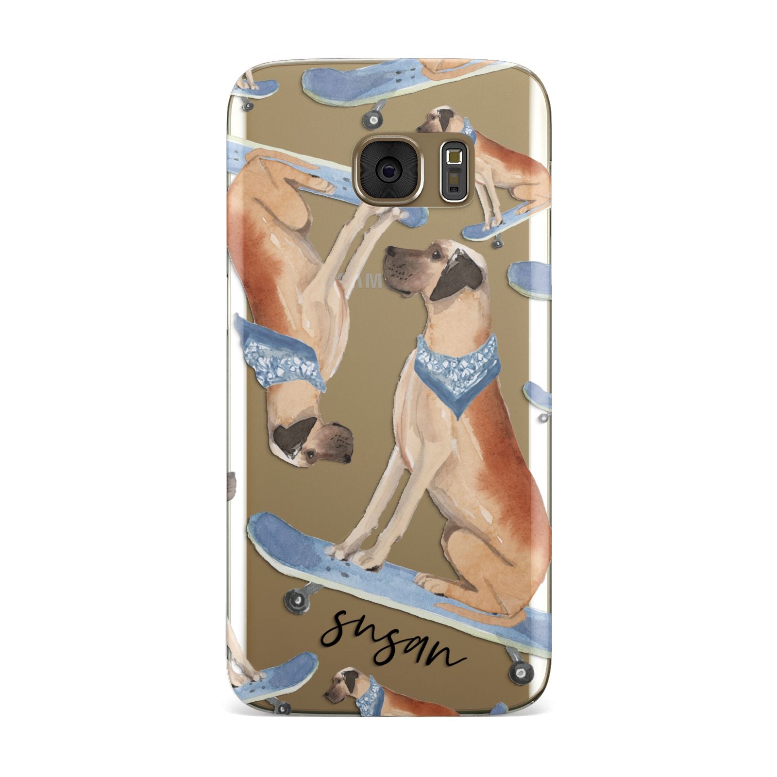 Personalised Great Dane Samsung Galaxy Case