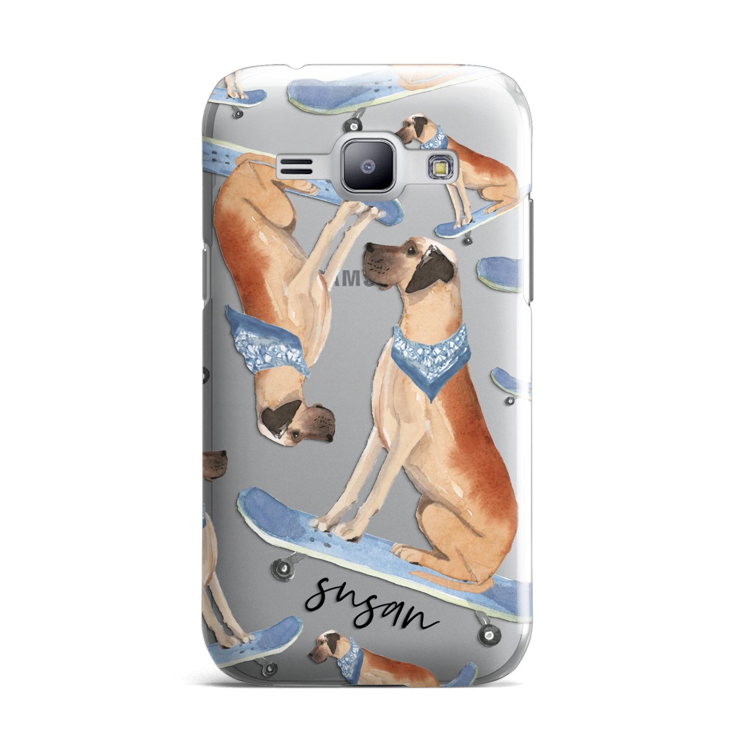 Personalised Great Dane Samsung Galaxy J1 2015 Case