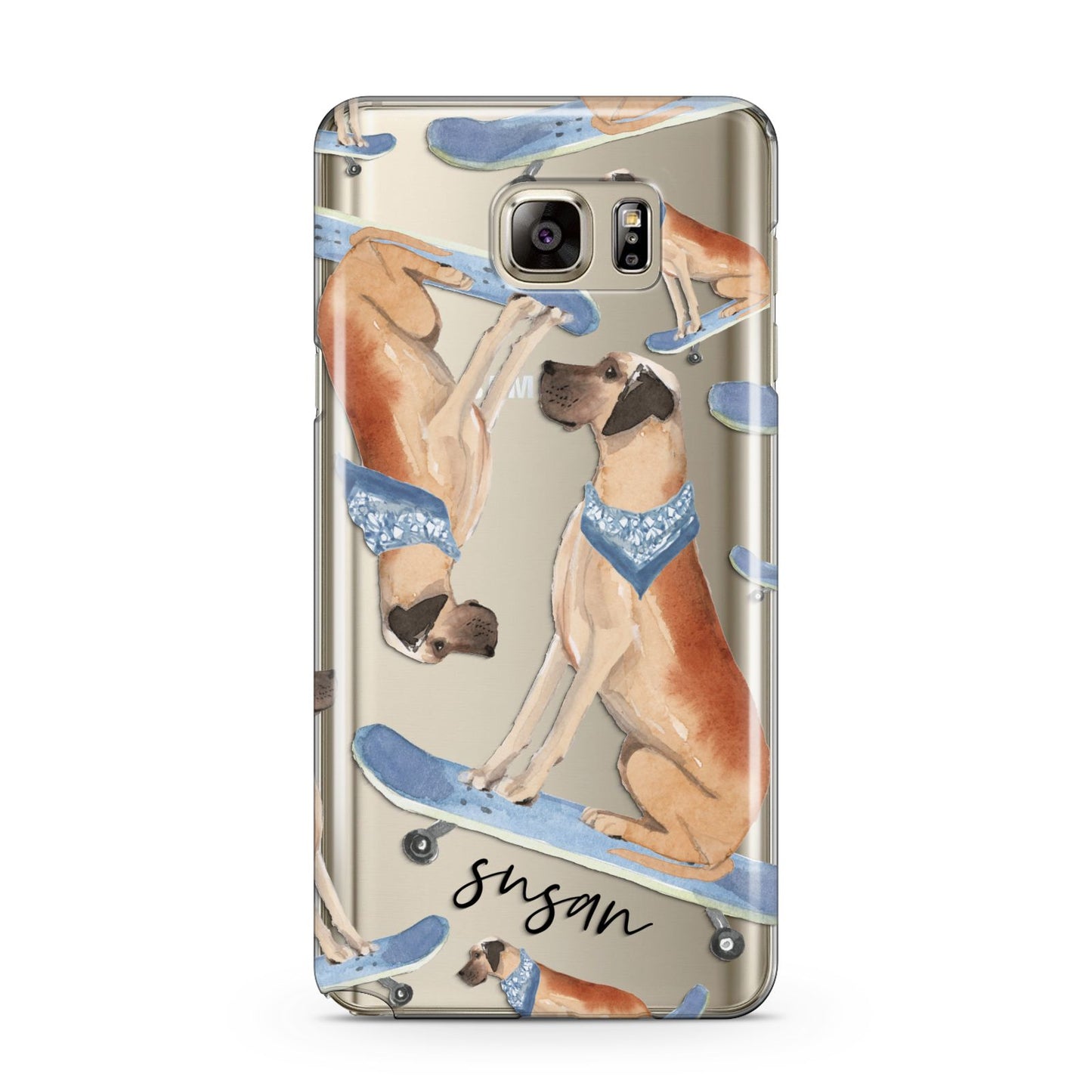 Personalised Great Dane Samsung Galaxy Note 5 Case