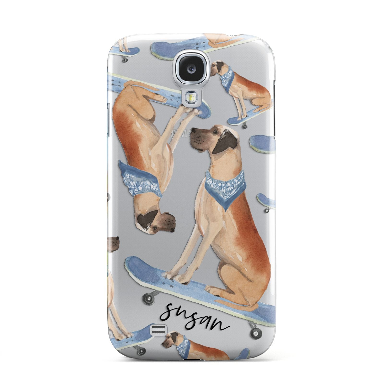 Personalised Great Dane Samsung Galaxy S4 Case