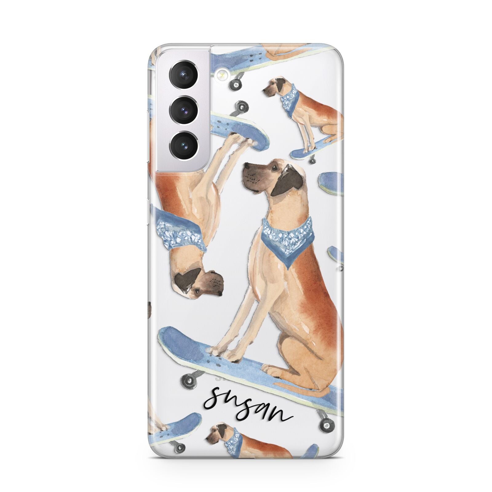 Personalised Great Dane Samsung S21 Case