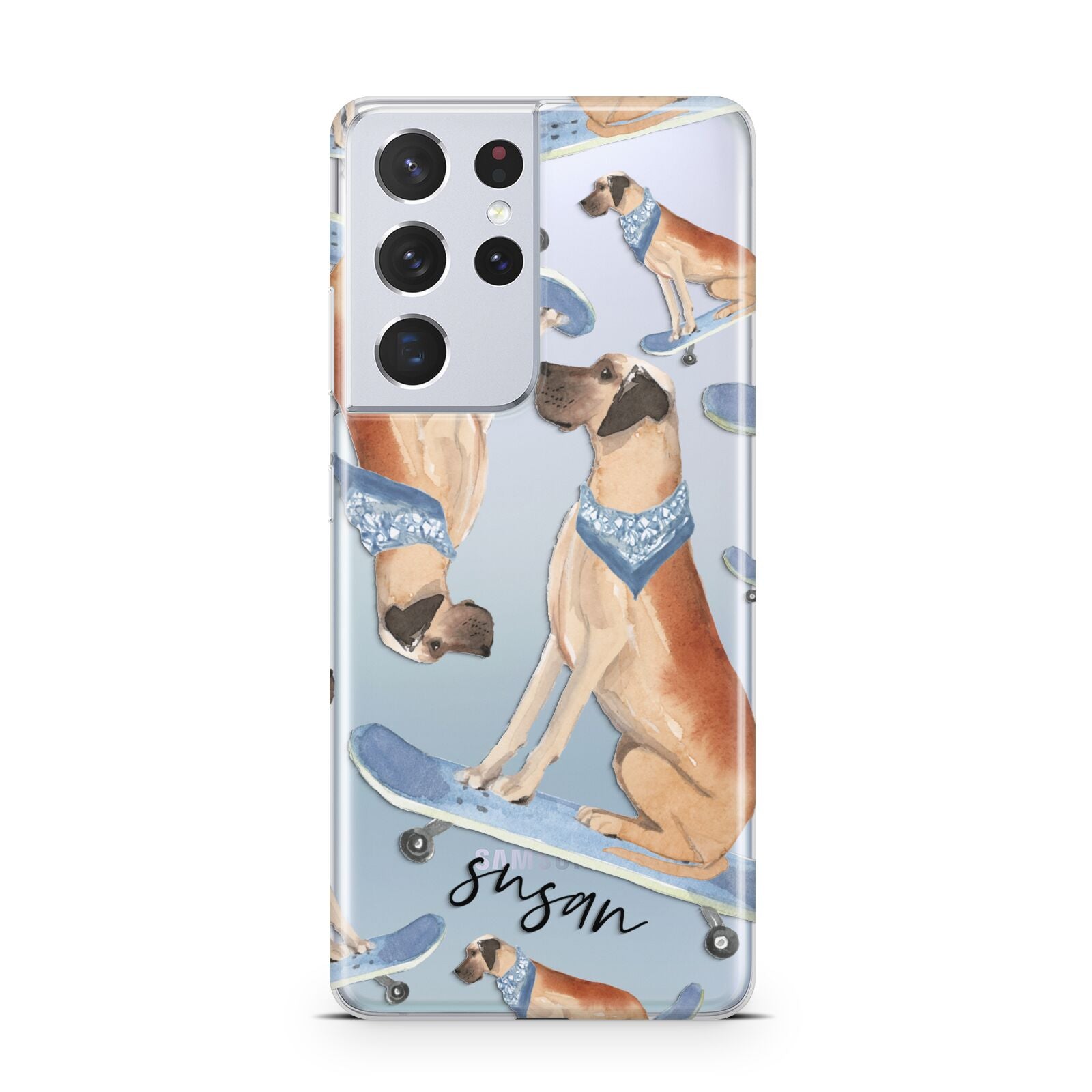 Personalised Great Dane Samsung S21 Ultra Case