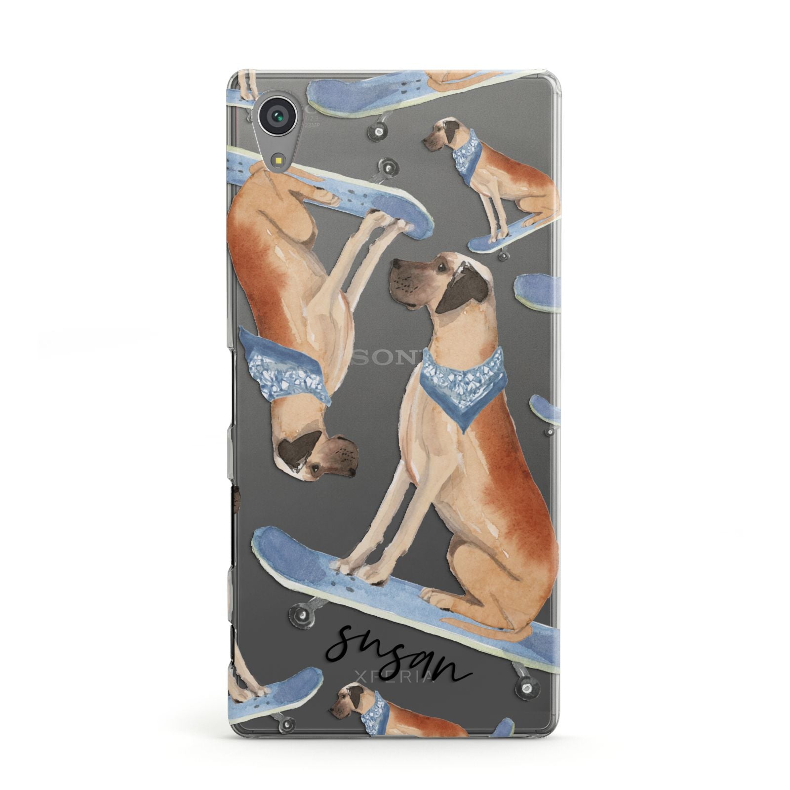 Personalised Great Dane Sony Xperia Case