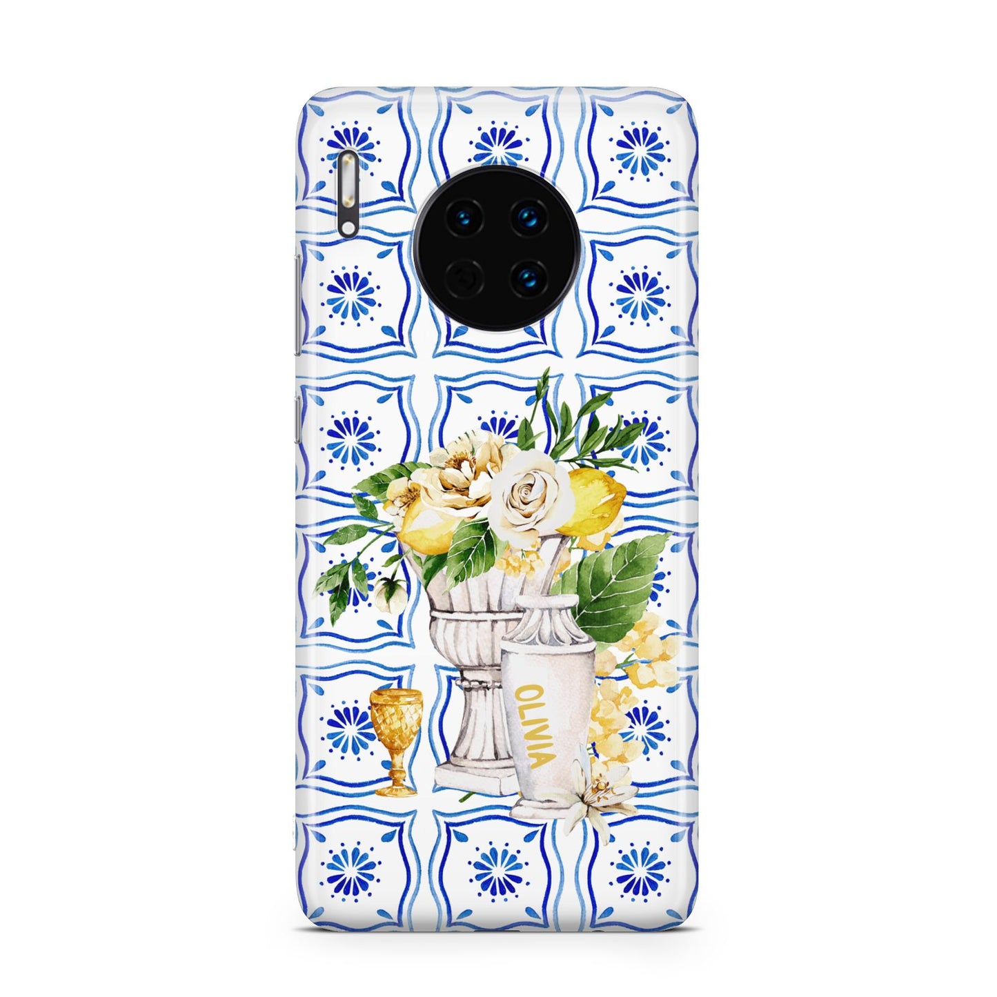 Personalised Greek Tiles Huawei Mate 30