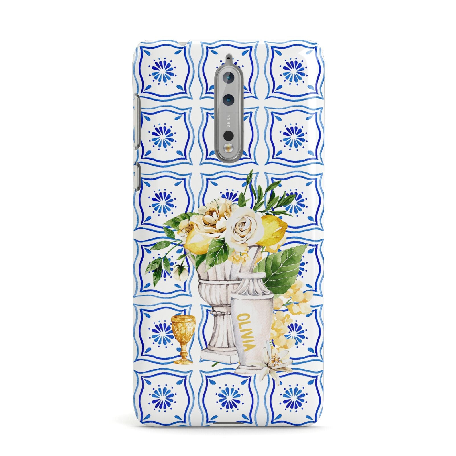 Personalised Greek Tiles Nokia Case