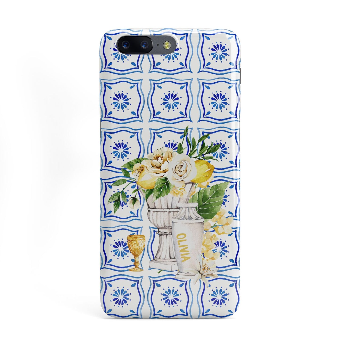 Personalised Greek Tiles OnePlus Case