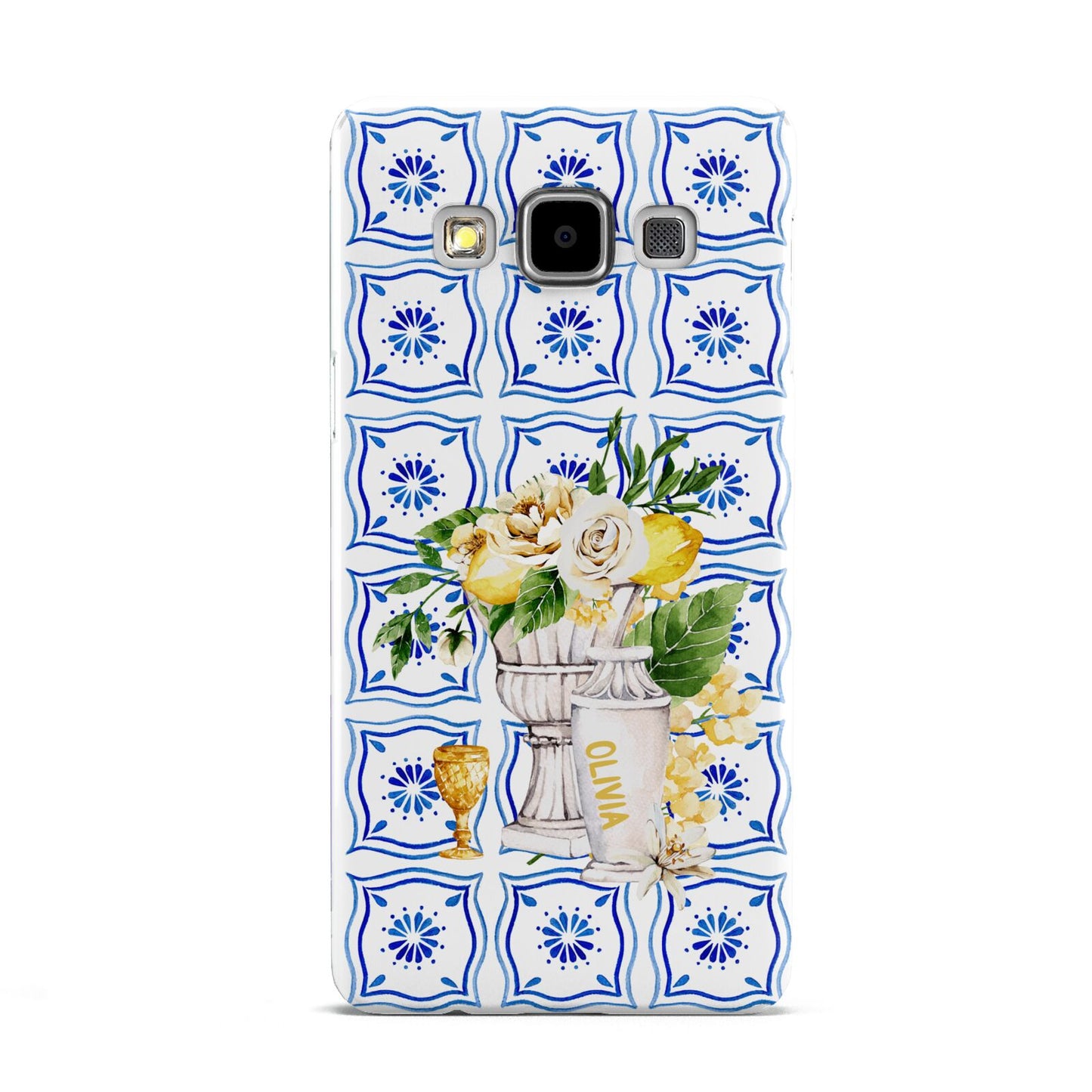 Personalised Greek Tiles Samsung Galaxy A5 Case