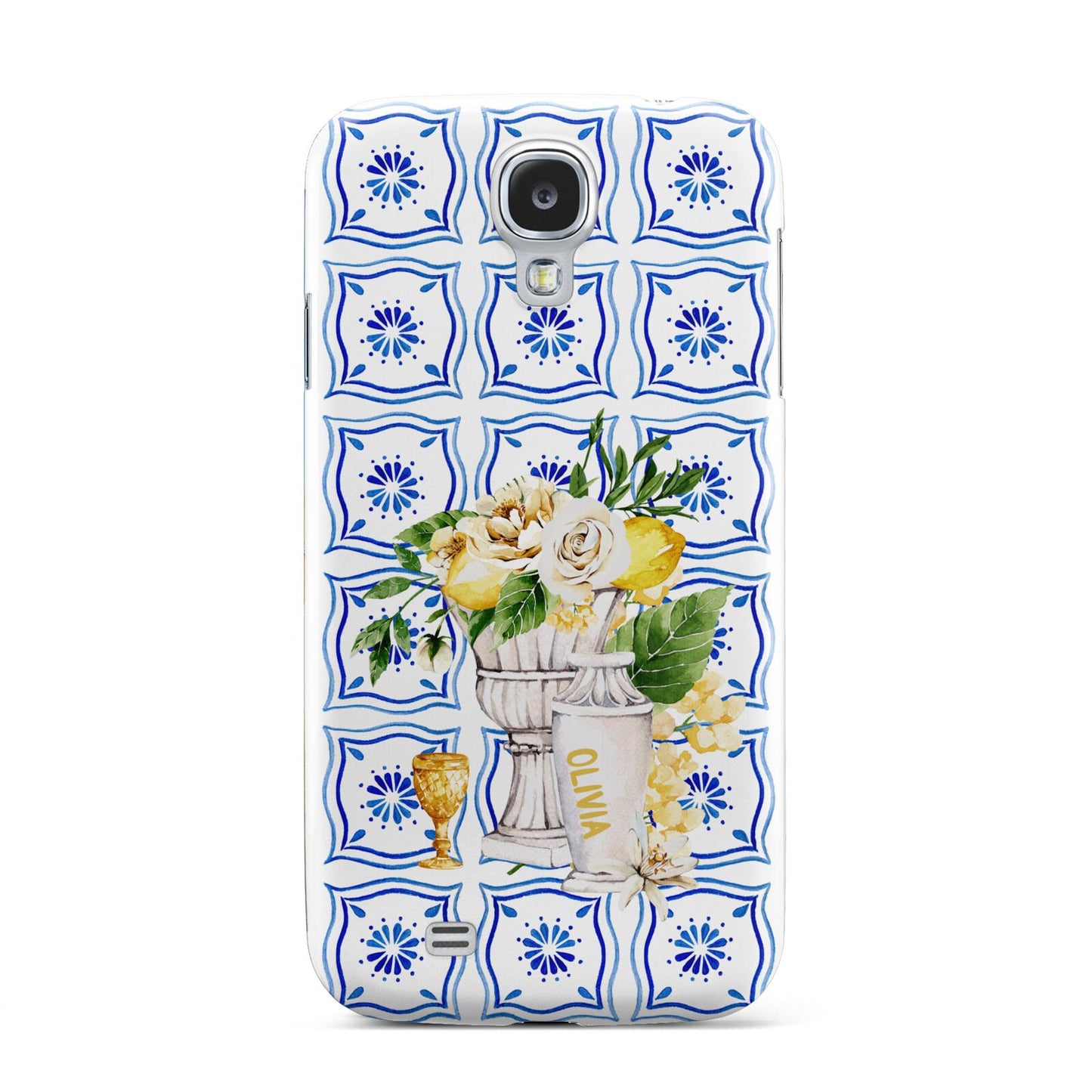 Personalised Greek Tiles Samsung Galaxy S4 Case