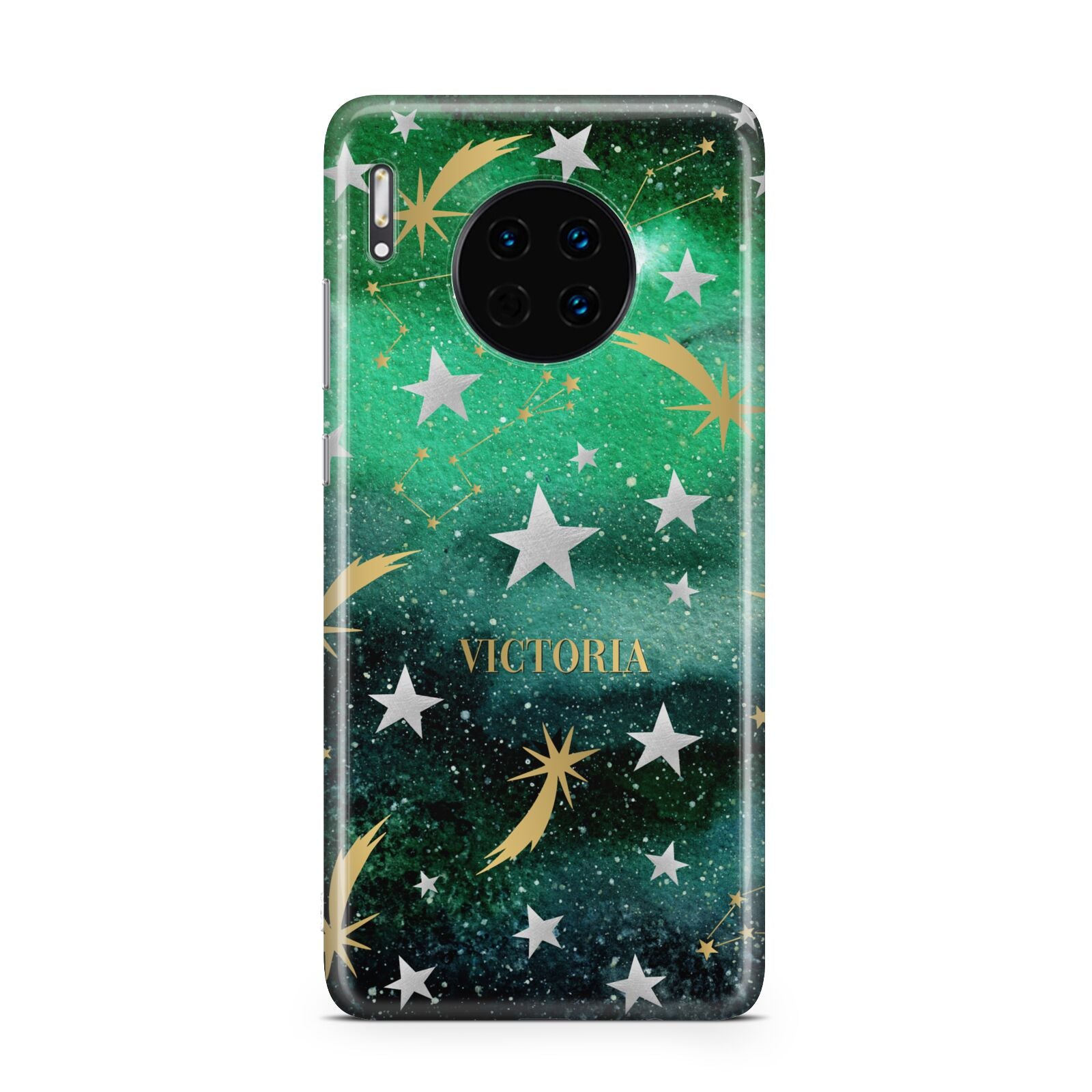 Personalised Green Cloud Stars Huawei Mate 30