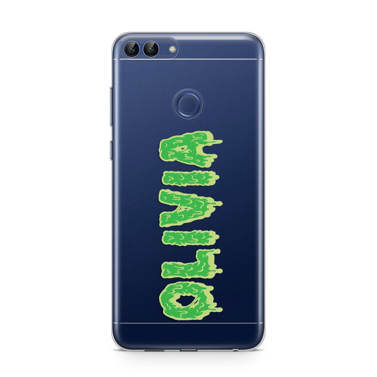 Personalised Green Halloween Slime Text Huawei P Smart Case