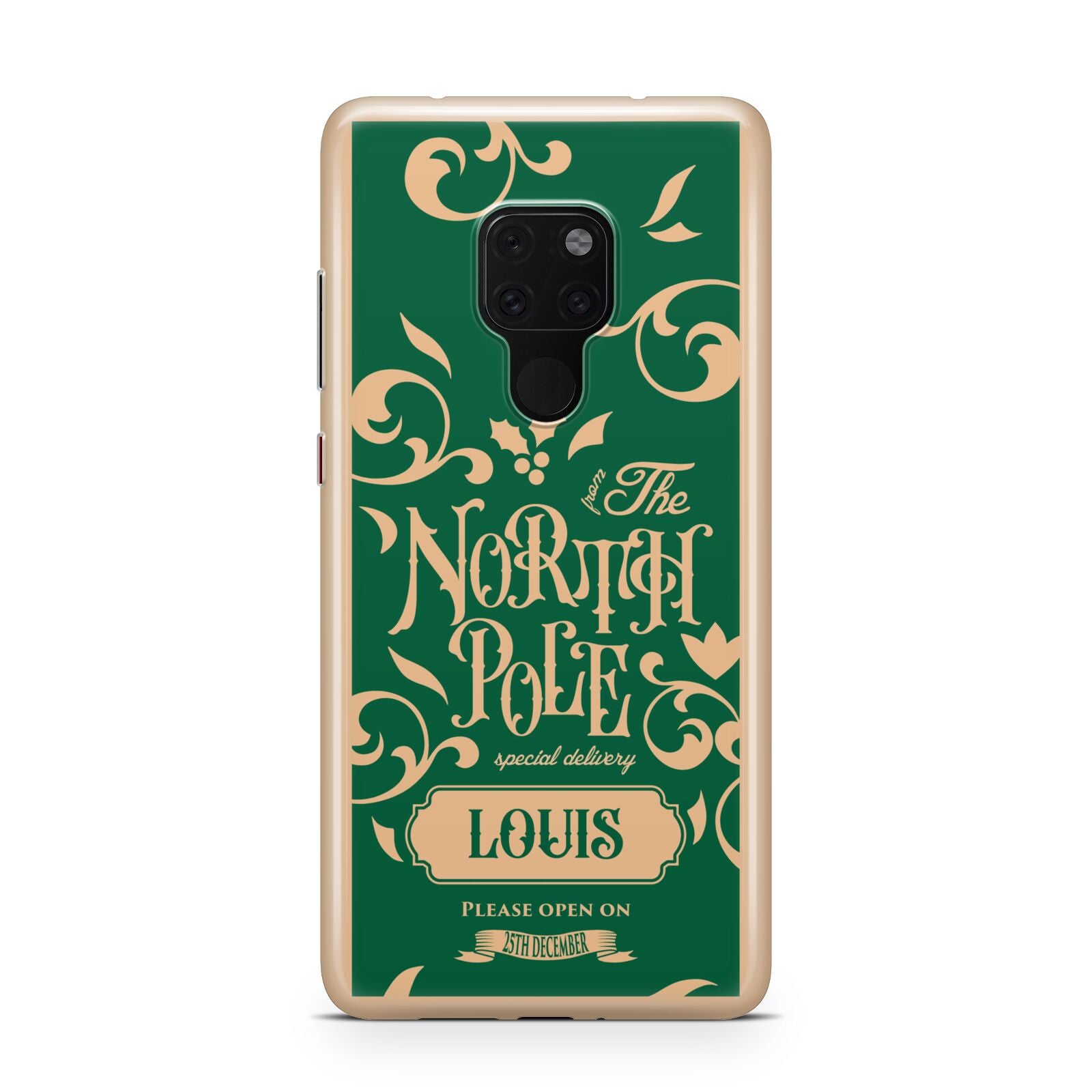 Personalised Green North Pole Huawei Mate 20 Phone Case