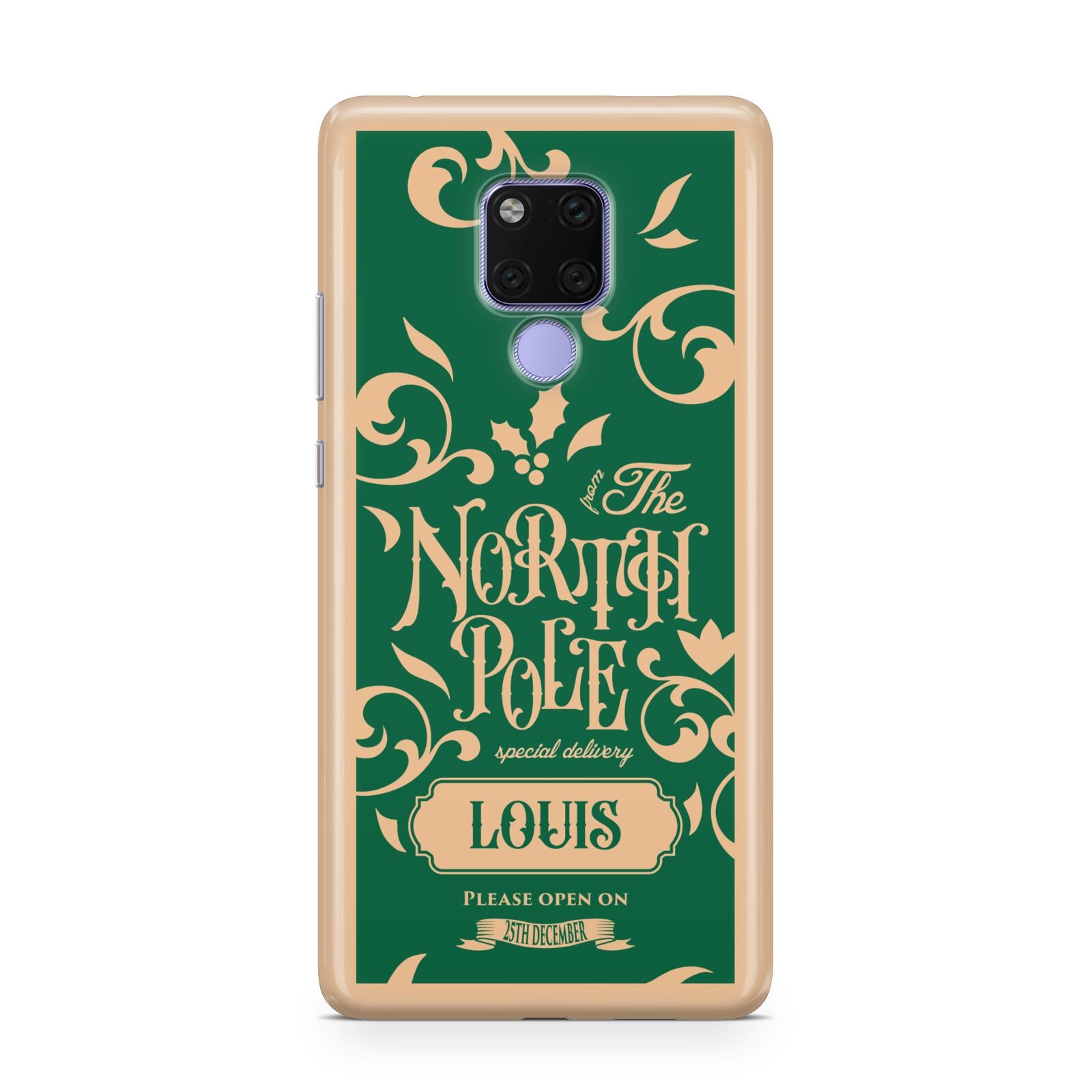 Personalised Green North Pole Huawei Mate 20X Phone Case