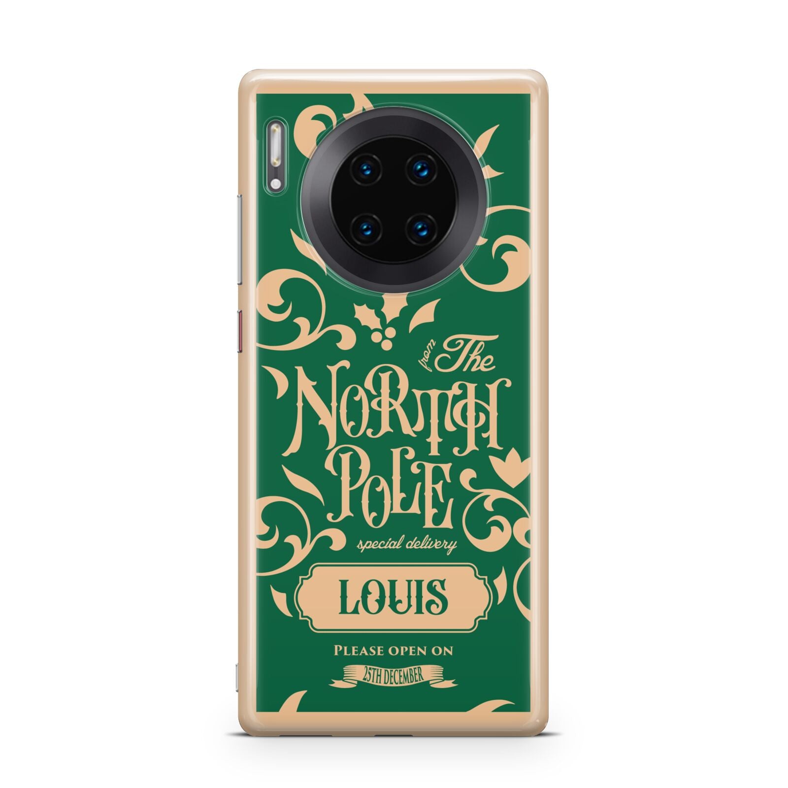 Personalised Green North Pole Huawei Mate 30 Pro Phone Case