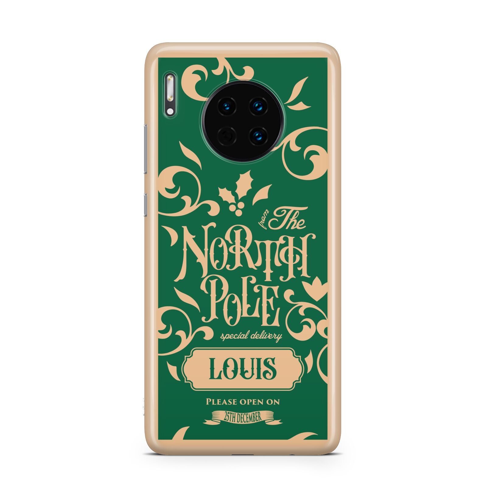 Personalised Green North Pole Huawei Mate 30