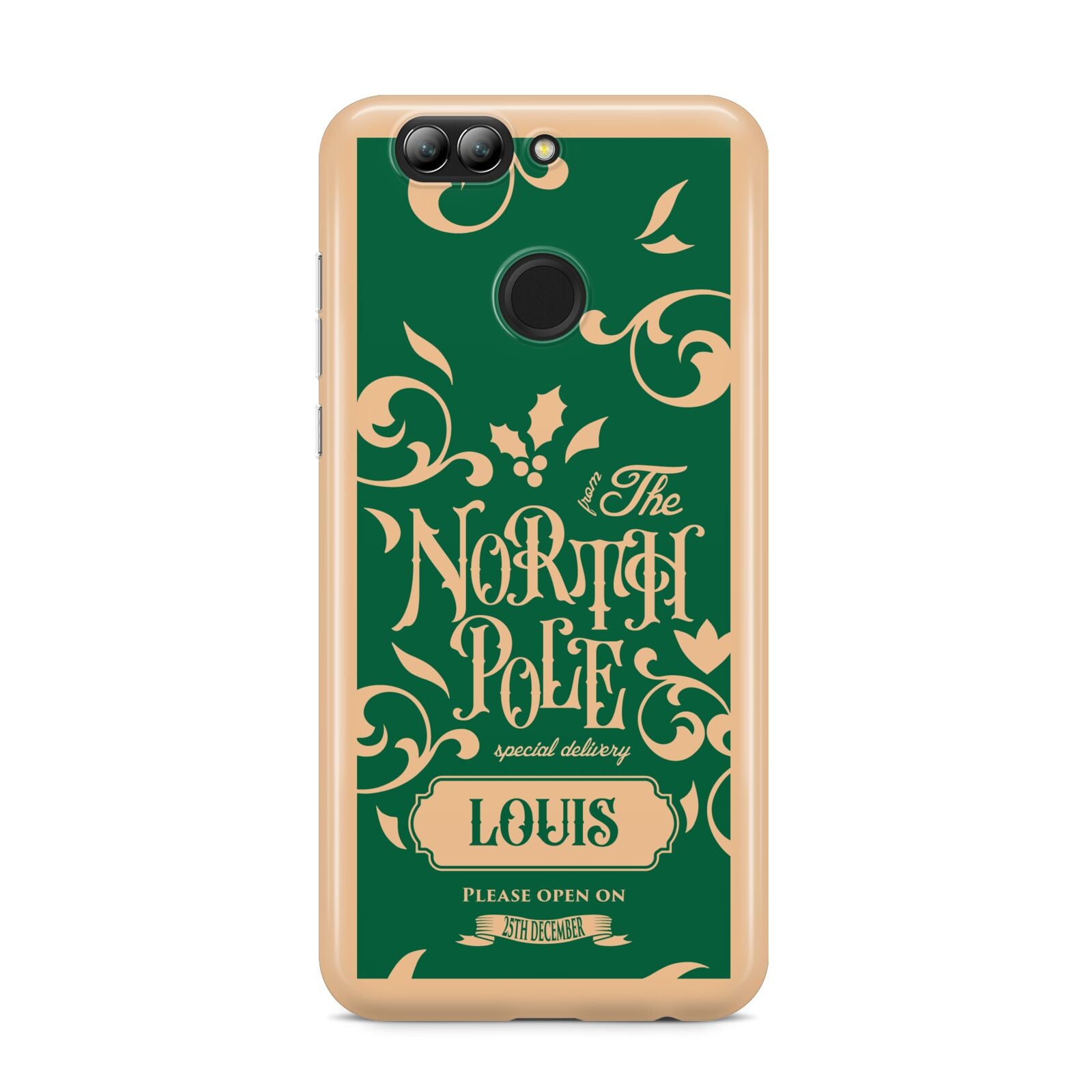 Personalised Green North Pole Huawei Nova 2s Phone Case