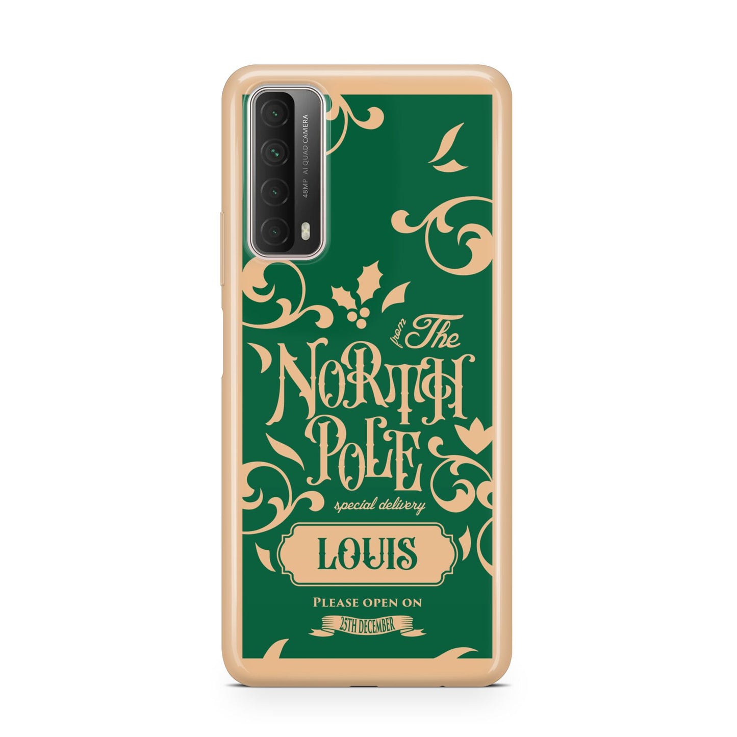 Personalised Green North Pole Huawei P Smart 2021