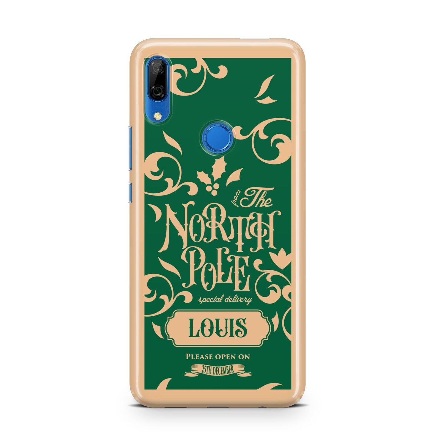 Personalised Green North Pole Huawei P Smart Z