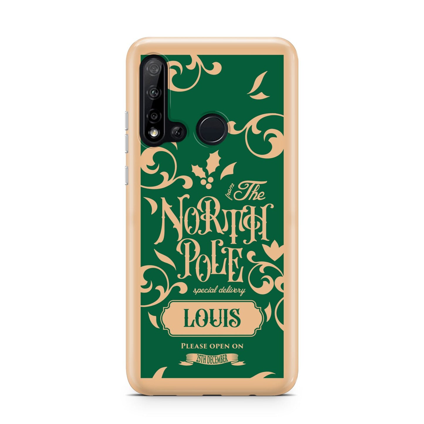 Personalised Green North Pole Huawei P20 Lite 5G Phone Case