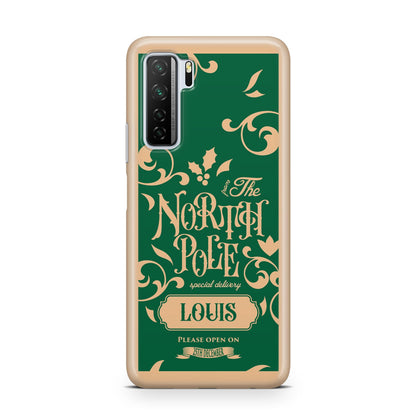 Personalised Green North Pole Huawei P40 Lite 5G Phone Case