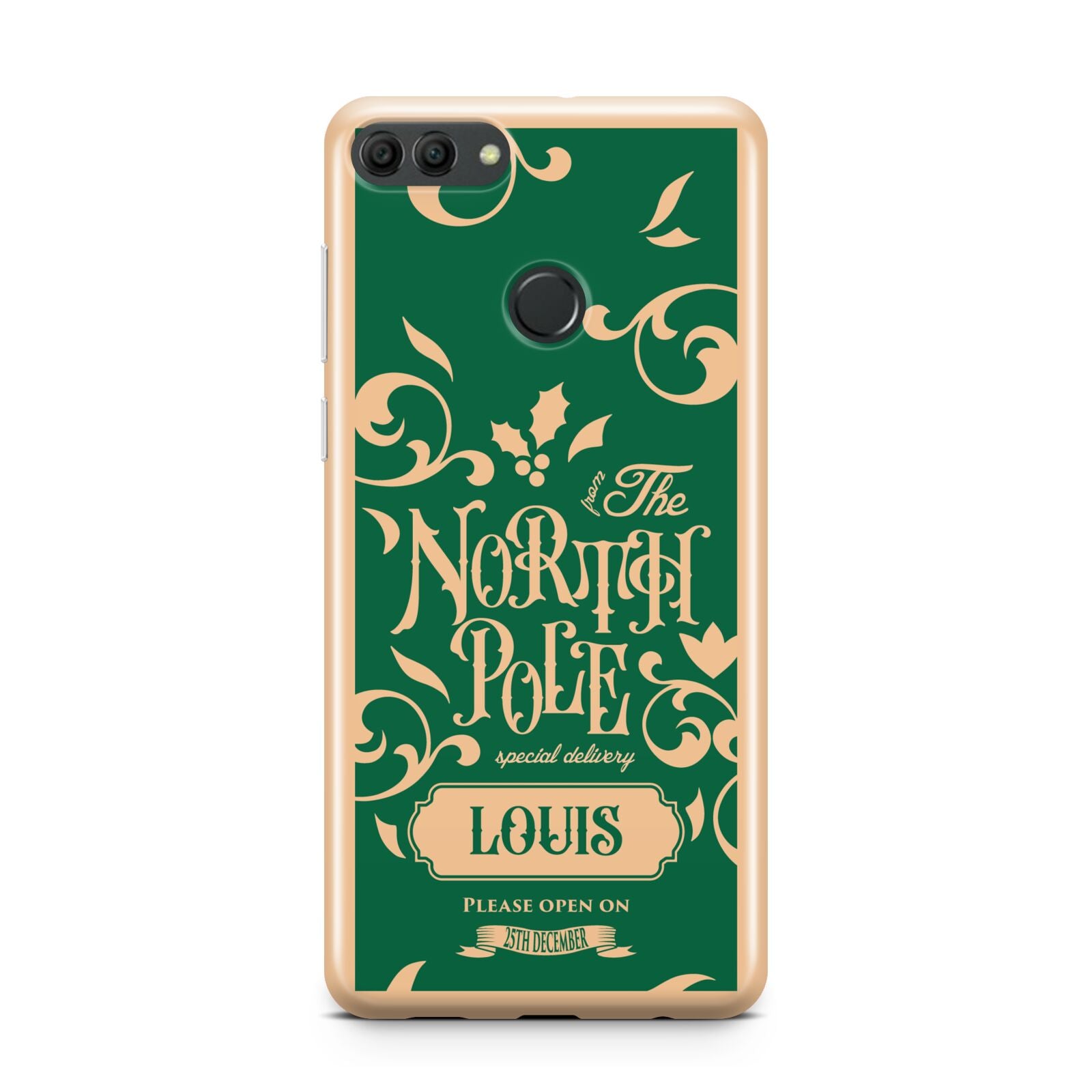 Personalised Green North Pole Huawei Y9 2018