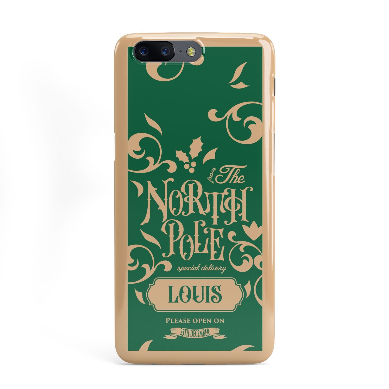 Personalised Green North Pole OnePlus Case