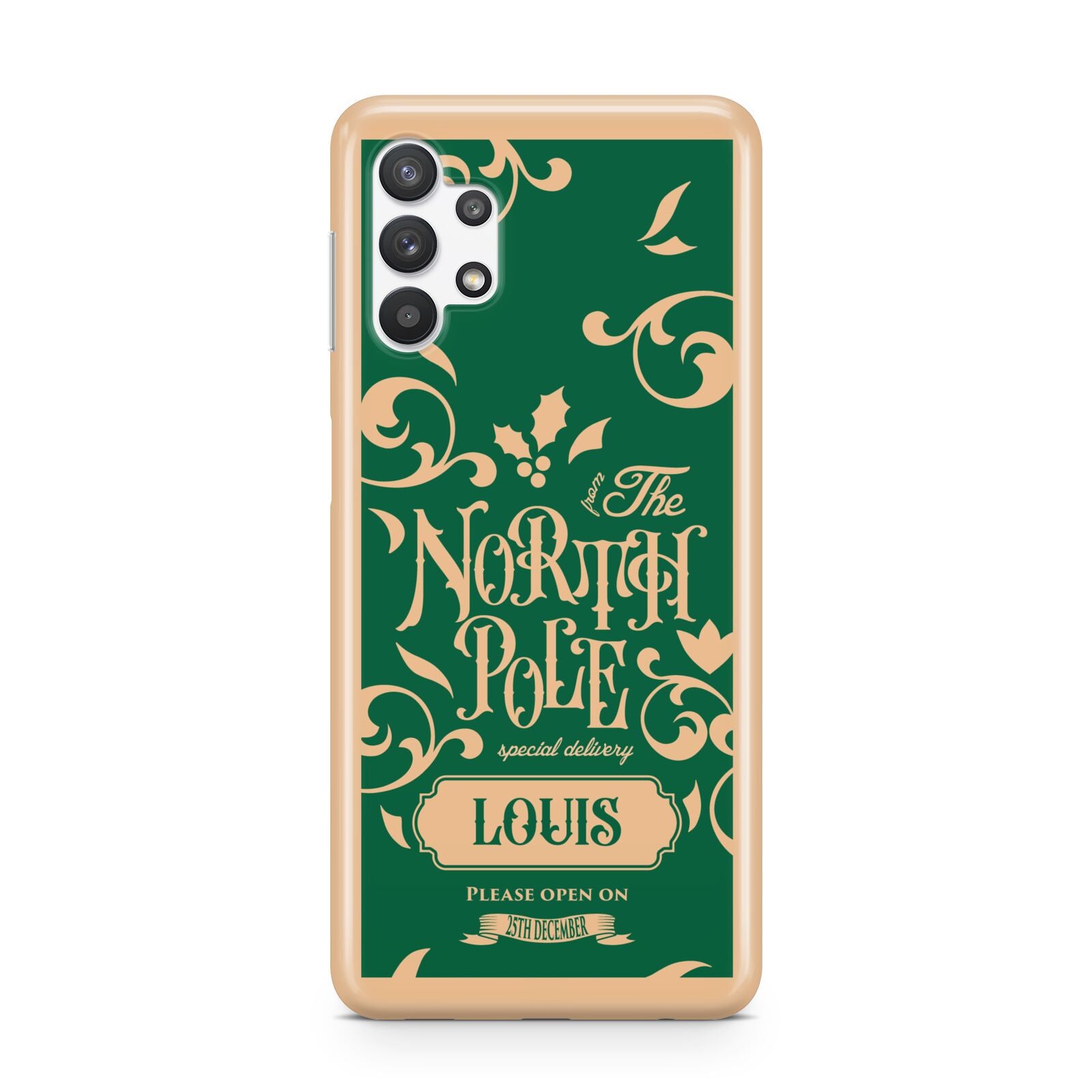 Personalised Green North Pole Samsung A32 5G Case