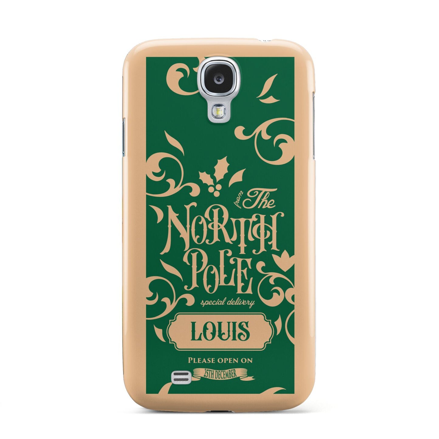 Personalised Green North Pole Samsung Galaxy S4 Case