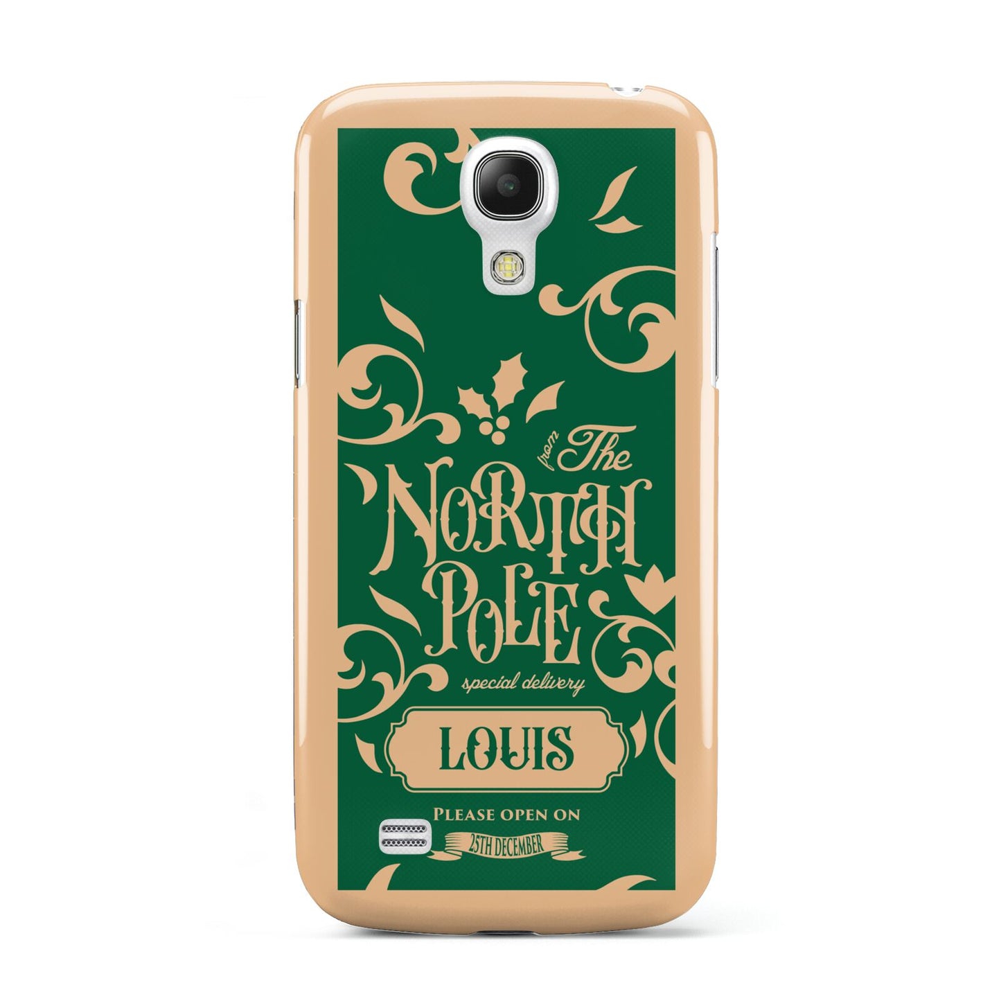 Personalised Green North Pole Samsung Galaxy S4 Mini Case