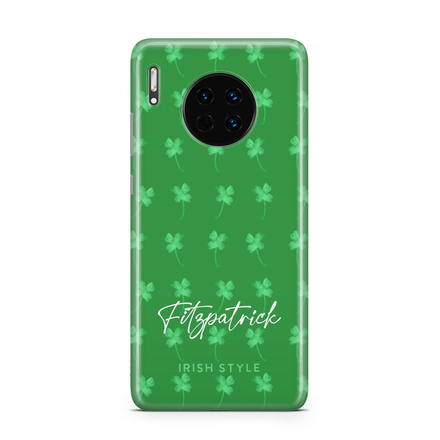 Personalised Green Shamrock Huawei Mate 30