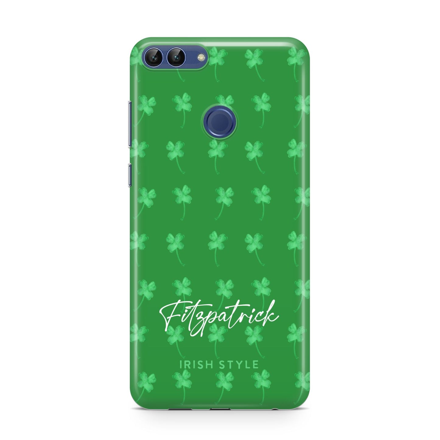 Personalised Green Shamrock Huawei P Smart Case