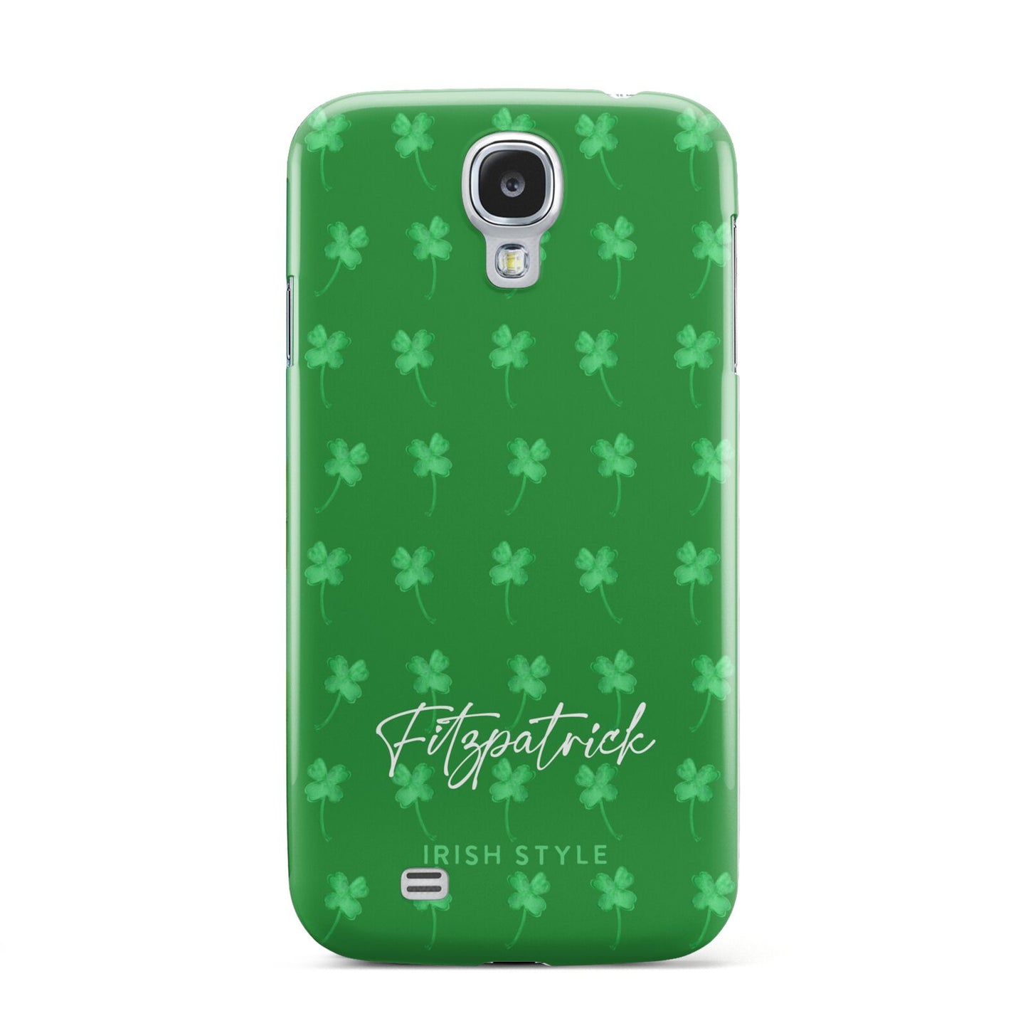 Personalised Green Shamrock Samsung Galaxy S4 Case