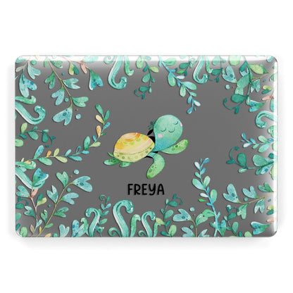 Personalised Green Turtle Apple MacBook Case