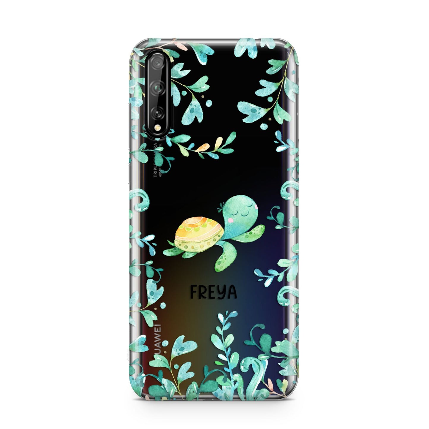 Personalised Green Turtle Huawei Enjoy 10s Phone Case