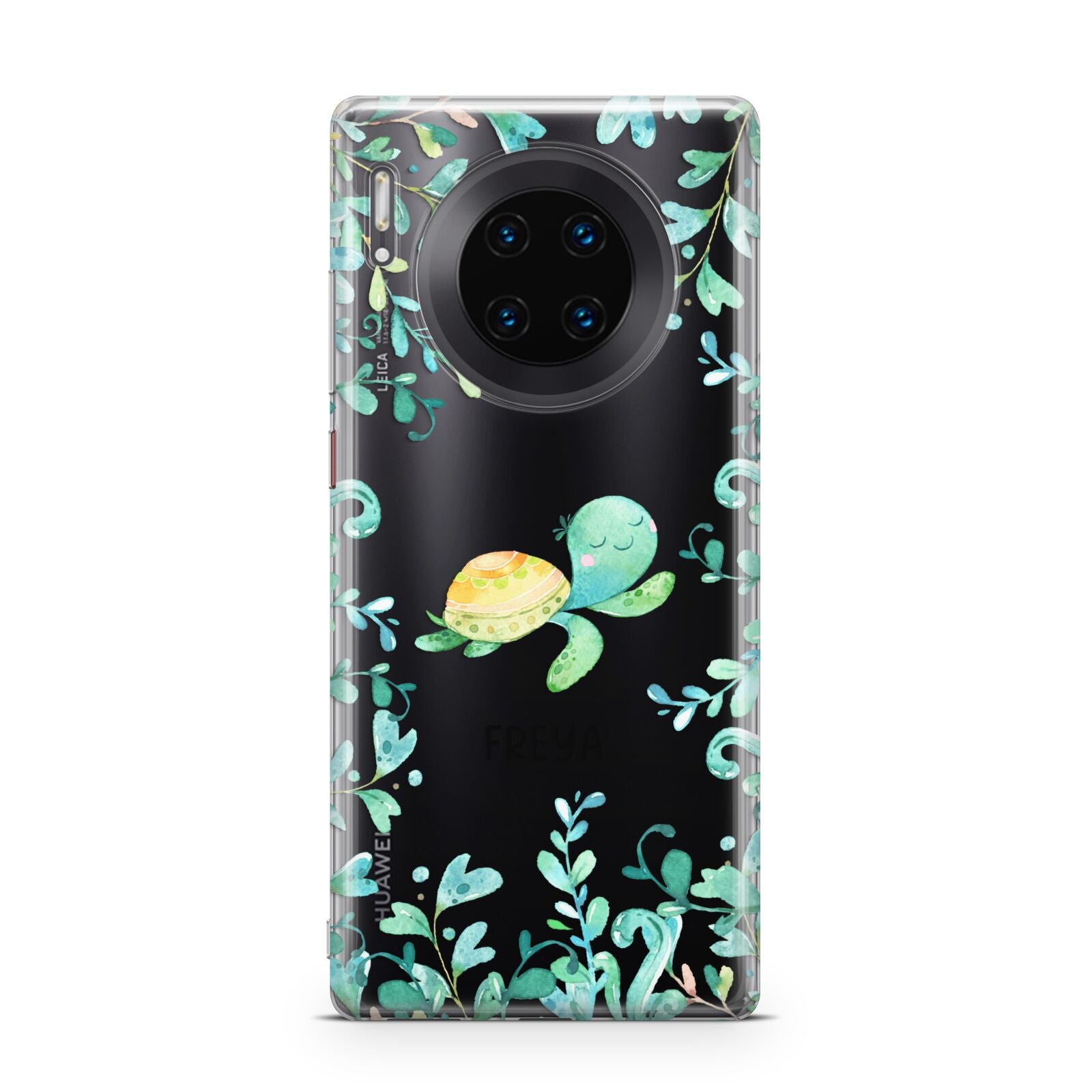 Personalised Green Turtle Huawei Mate 30 Pro Phone Case