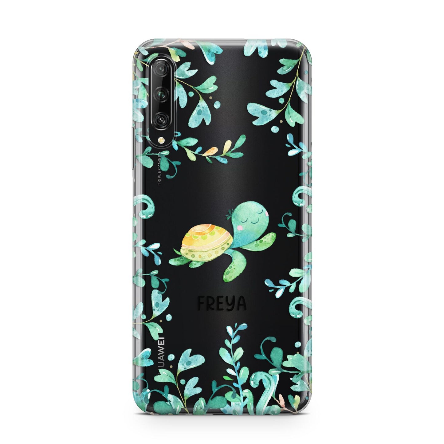 Personalised Green Turtle Huawei P Smart Pro 2019