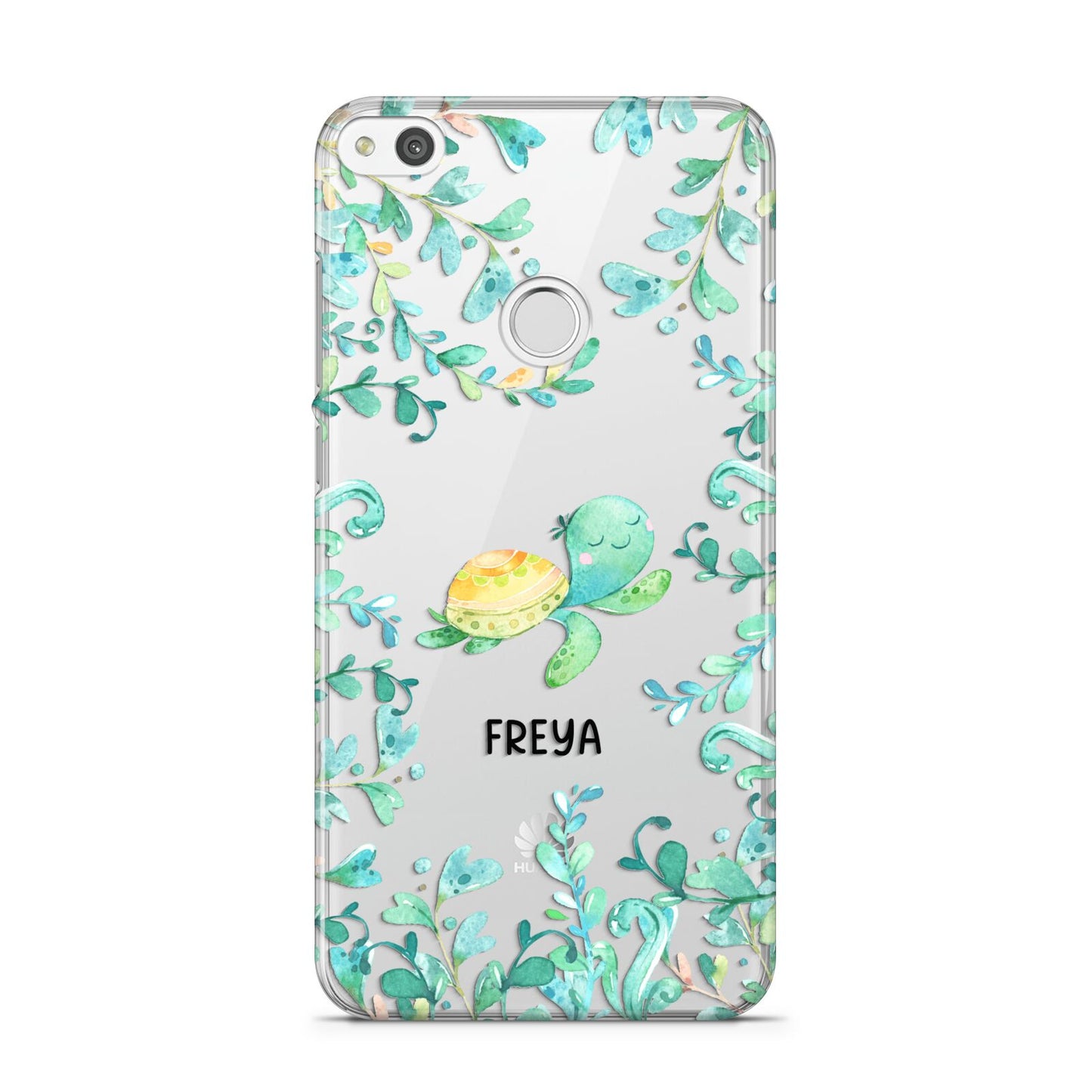 Personalised Green Turtle Huawei P8 Lite Case