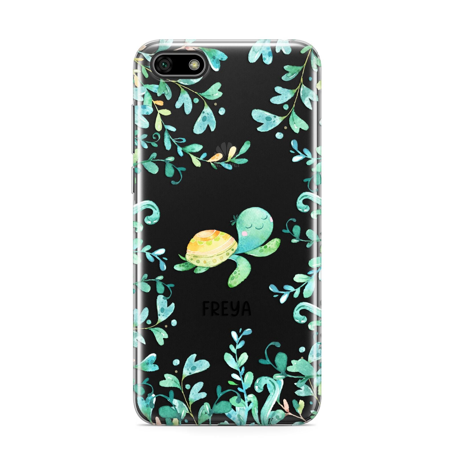 Personalised Green Turtle Huawei Y5 Prime 2018 Phone Case