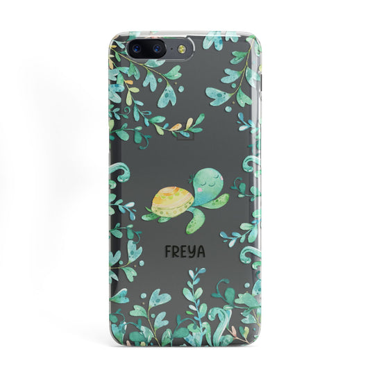 Personalised Green Turtle OnePlus Case