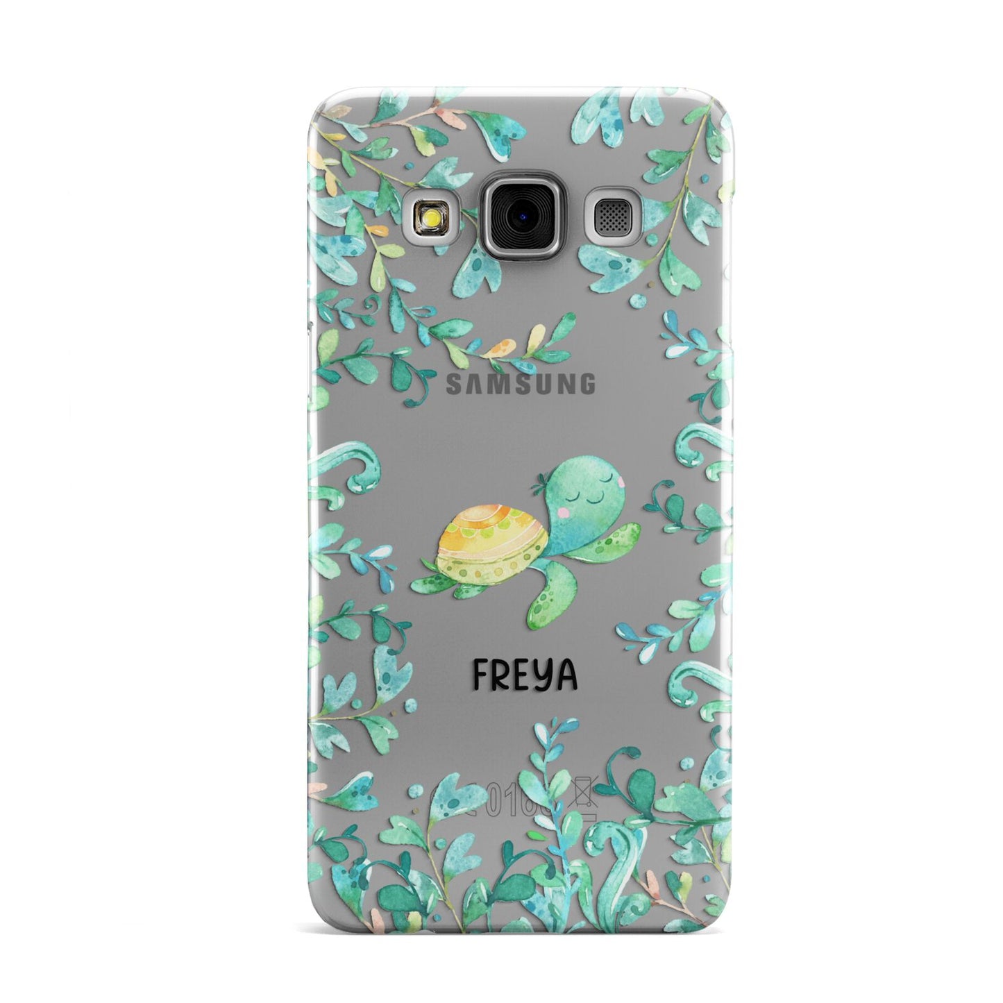 Personalised Green Turtle Samsung Galaxy A3 Case