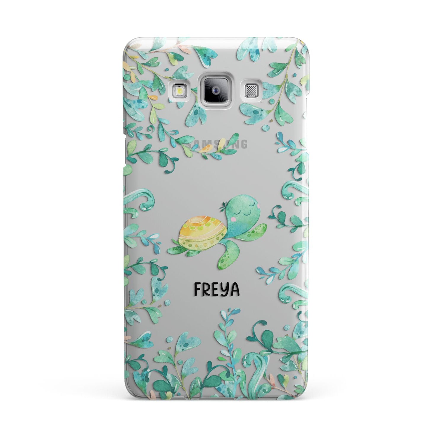 Personalised Green Turtle Samsung Galaxy A7 2015 Case