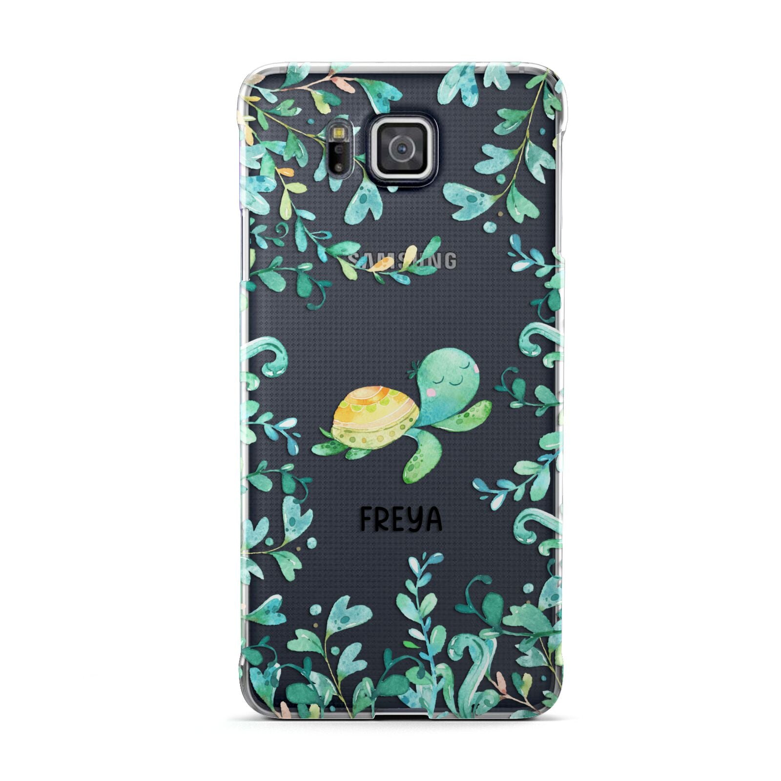 Personalised Green Turtle Samsung Galaxy Alpha Case