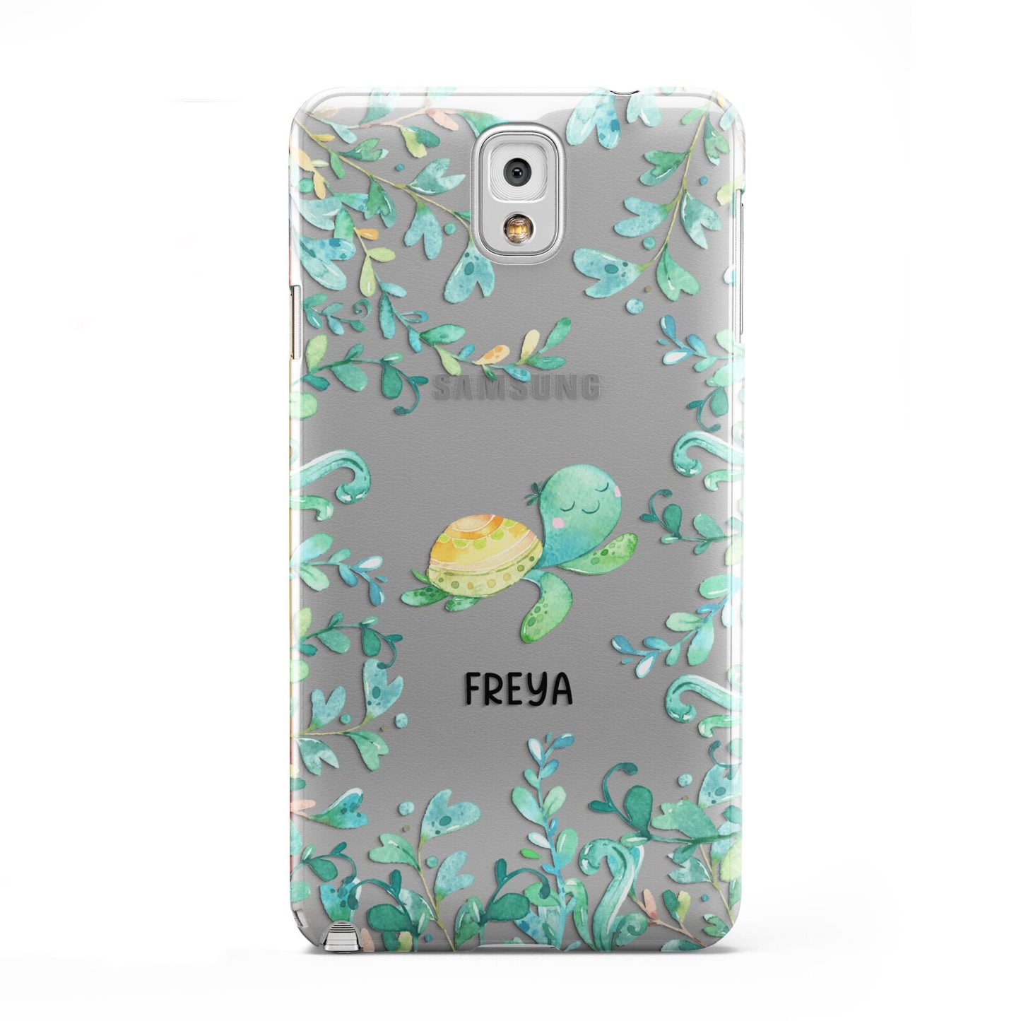 Personalised Green Turtle Samsung Galaxy Note 3 Case