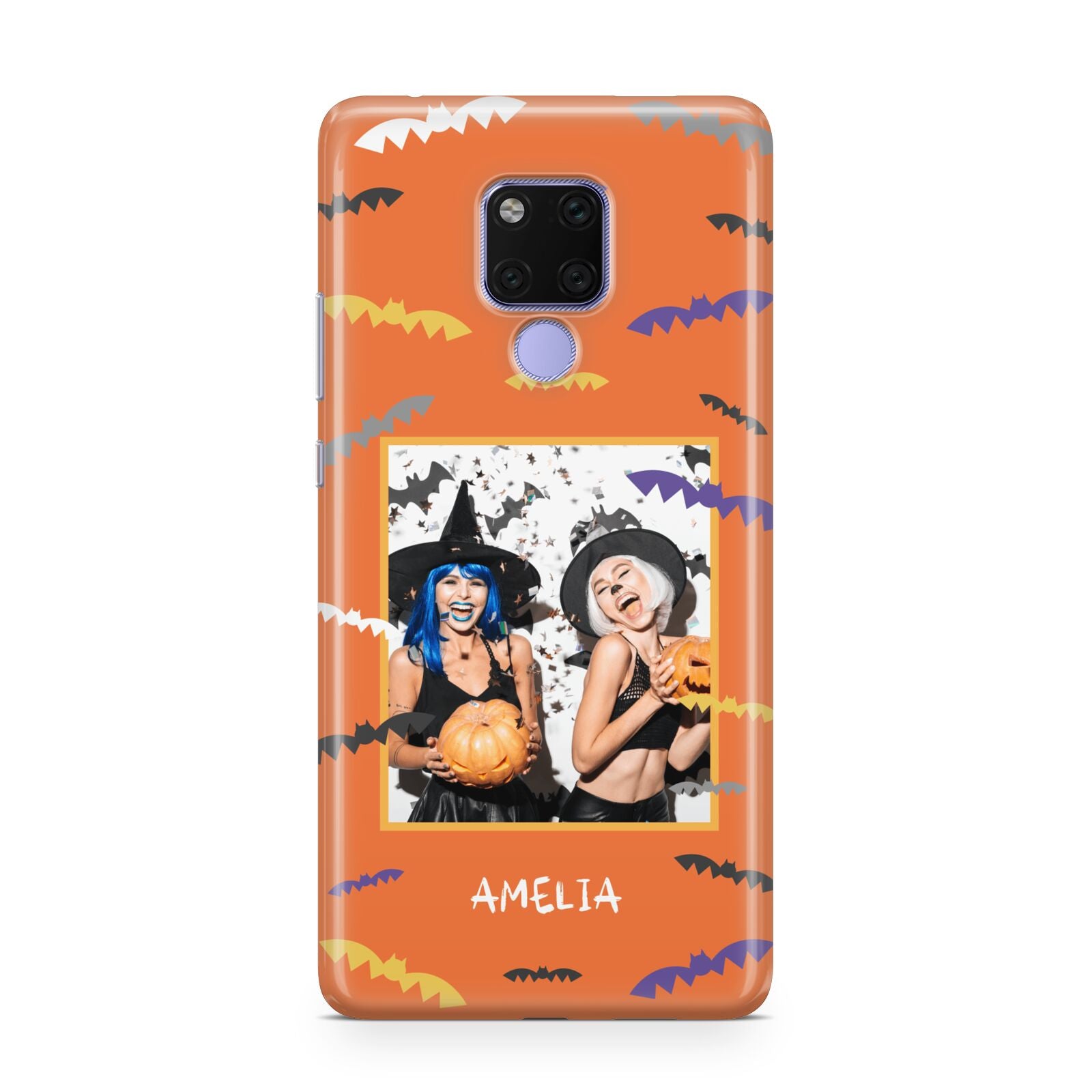 Personalised Halloween Bats Photo Upload Huawei Mate 20X Phone Case